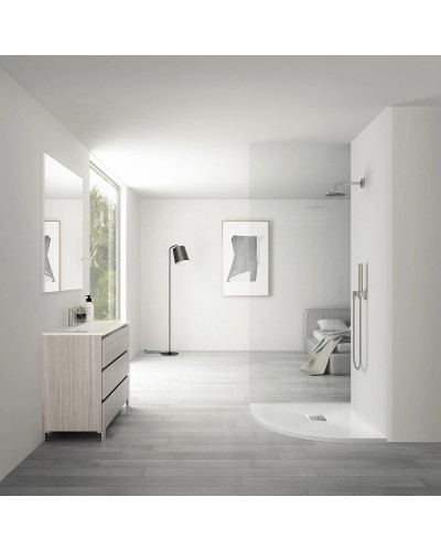 Душевой поддон из литого мрамора 120х90 см Vincea VST-4SQ9012W-L