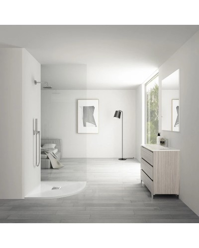 Душевой поддон из литого мрамора 120х90 см Vincea VST-4SQ9012W-R