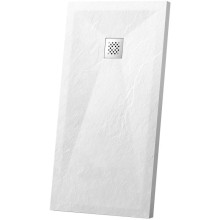 Душевой поддон из литого мрамора 110х80 см Vincea VST-4SR8011W