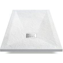 Душевой поддон из литого мрамора 120х80 см Vincea VST-4SR8012W