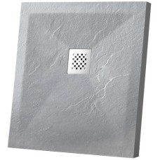 Душевой поддон из литого мрамора 100х100 см Vincea VST-4SR1010G