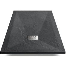 Душевой поддон из литого мрамора 120х100 см Vincea VST-4SR1012A