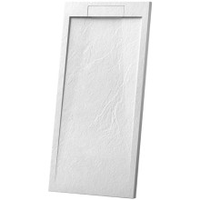 Душевой поддон из литого мрамора 120х80 см Vincea VST-4SRL8012W