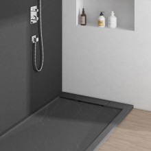 Душевой поддон из литого мрамора 120х90 см Vincea VST-4SRL9012A