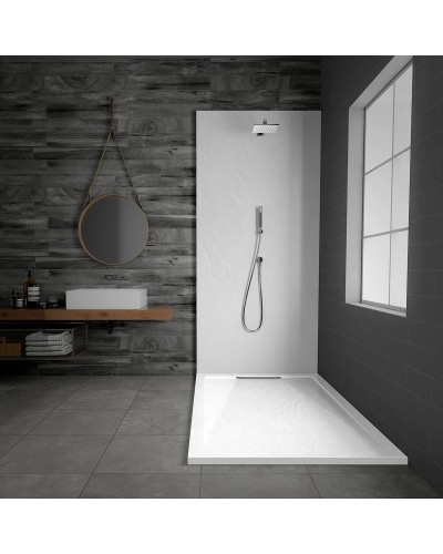 Душевой поддон из литого мрамора 140х90 см Vincea VST-4SRL9014W