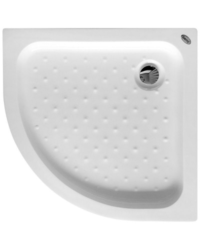 Акриловый поддон для душа Gemy 90х90х14 радиальный Белый