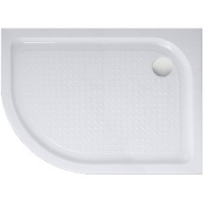 Акриловый поддон для душа BelBagno Tray 100x80 R TRAY-BB-RH-100/80-550-15-W-R Белый