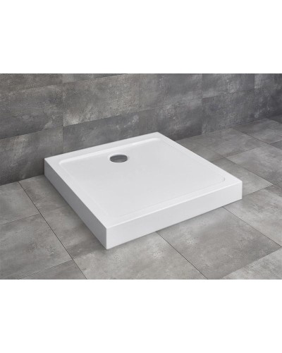 Акриловый поддон для душа Radaway Doros C Compact 100x100x11,5 Белый