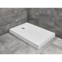 Акриловый поддон для душа Radaway Doros F Compact 100x80x12 Белый
