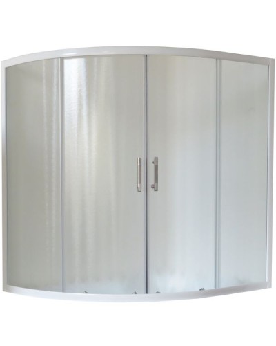 Шторка на ванну Royal Bath Alpine RB150ALP-C 150 профиль Белый стекло шиншилла