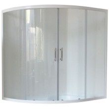 Шторка на ванну Royal Bath Alpine RB160ALP-T 160 профиль Белый стекло прозрачное