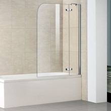 Шторка на ванну WeltWasser WW100 D2 70 10000000934 профиль Хром стекло прозрачное