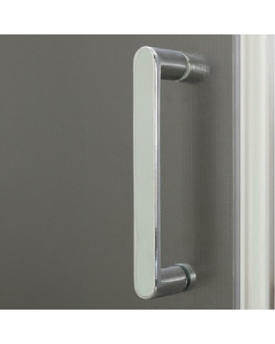 Шторка на ванну BelBagno Unique VF-2 180 профиль Хром стекло прозрачное