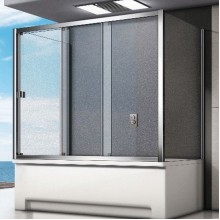 Шторка на ванну Good Door Screen WTW-120-C-CH 120 профиль Хром стекло прозрачное