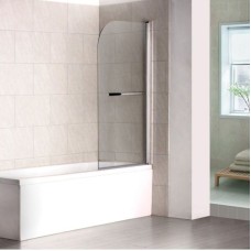 Шторка на ванну Good Door Screen H-HT-80-C-CH 80 профиль Хром стекло прозрачное