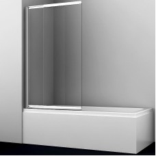 Шторка на ванну WasserKRAFT Main 100 41S02-100WS профиль Хром стекло прозрачное