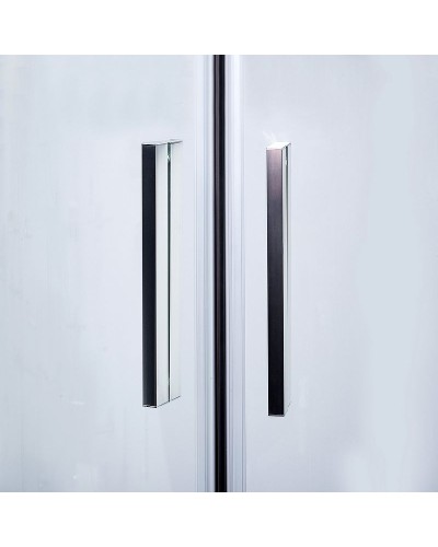 Шторка на ванну WasserKRAFT Lippe 45S02-170 профиль Хром стекло прозрачное