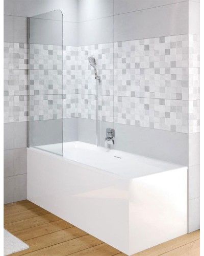 Шторка на ванну Riho Novik Z500 81 G003042120 (GZT9200124) профиль Хром стекло прозрачное