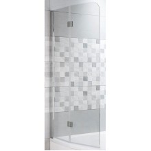 Шторка на ванну Riho Novik Z500 100 G003041120 (GZT9200100) профиль Хром стекло прозрачное