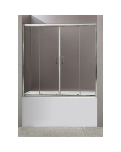 Шторка для ванны BelBagno Uno 150 см прозрачное стекло UNO-VF-2-150/145-C-Cr