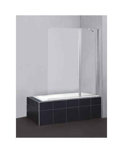Шторка для ванны BelBagno Sela 120 см текстурное стекло SELA-V-11-120/140-Ch-Cr-R