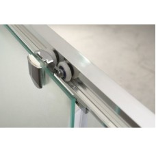 Шторка на ванну BelBagno Unique VF-2 180 UNIQUE-VF-2-150/180-140-P-Cr профиль Хром стекло рифленое