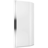 Шторка для ванны 75 см L прозрачное стекло Excellent Be Spot KAEX.2309.750.LE