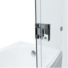 Шторка на ванну Byon T 80x145 Ц0000168 профиль Хром стекло прозрачное