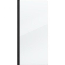 Шторка на ванну Bravat Alfa 70 BG070.1501BM профиль Черный матовый стекло прозрачное