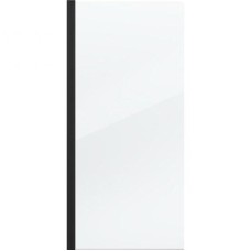 Шторка на ванну Bravat Alfa 70 BG070.1501BM профиль Черный матовый стекло прозрачное