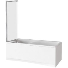 Шторка на ванну Good Door Screen 80 SLR-80-C-CH профиль Хром стекло прозрачное