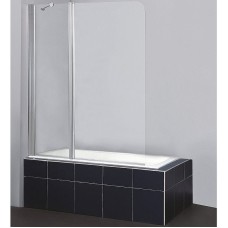 Шторка на ванну BelBagno Sela 120 SELA-V-11-120/140-P-Cr-L профиль Хром стекло рифленое