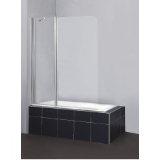 Шторка на ванну BelBagno Sela 120 SELA-V-11-120/140-P-Cr-L профиль Хром стекло рифленое