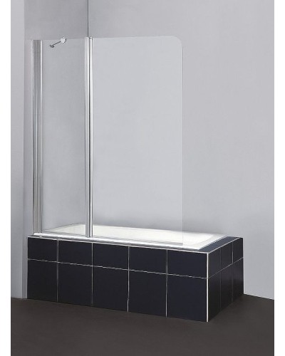 Шторка на ванну BelBagno Sela 120 SELA-V-11-120/140-P-Cr-L профиль Хром стекло рифленое