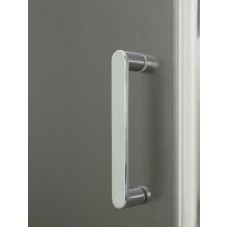 Шторка на ванну BelBagno UNO-VF-2-170/145-M-Cr профиль Хром стекло матовое