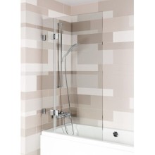 Шторка на ванну Riho VZ Scandic NXT X109V 100 L G001157120 (GX06072C1) профиль Хром стекло прозрачное