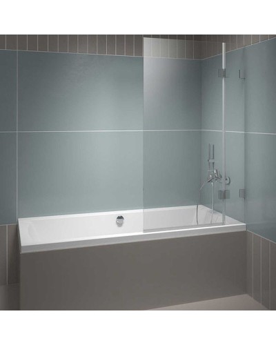 Шторка на ванну Riho VZ Scandic NXT X109 95x150 P G001148120 (GX00202C2) профиль Хром стекло прозрачное