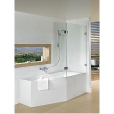 Шторка на ванну Riho VZ Scandic NXT X500 Yukon 117 P G001164120 (GX00602C2) профиль Хром стекло прозрачное