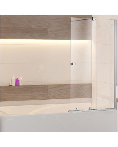 Шторка на ванну RGW Screens SC-46 120x150 06114612-11 профиль Хром стекло прозрачное