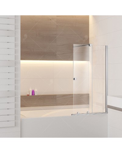 Шторка на ванну RGW Screens SC-46 120x150 06114612-11 профиль Хром стекло прозрачное