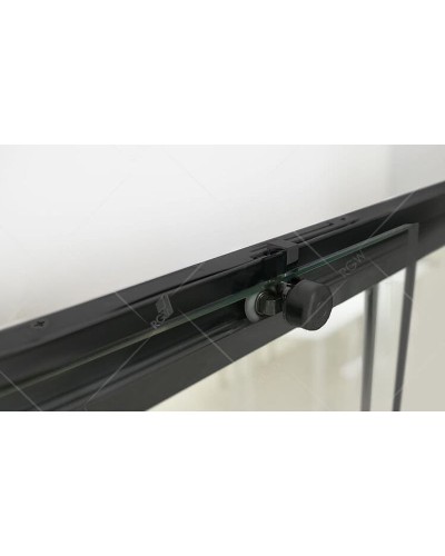 Шторка на ванну RGW Screens SC-45B 180x150 34114518-14 профиль Черный стекло прозрачное
