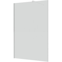 Шторка на ванну Grossman 120х140 GR-103 профиль Хром стекло прозрачное