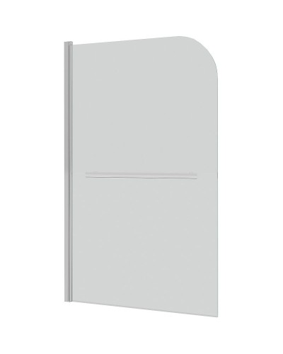 Шторка на ванну Grossman 80 GR-104 профиль Хром стекло прозрачное