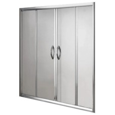 Шторка для ванны 150 см Gemy New Rockcoco S12192A прозрачное