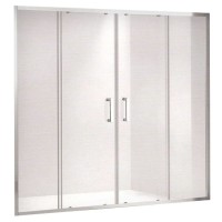 Шторка для ванны 180 см Gemy New Rockcoco S30193D прозрачное