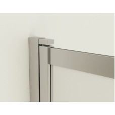 Шторка на ванну Vincea VSB 100х145 VSB-1E100CGB профиль Черный матовый стекло тонированное