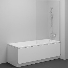 Шторка на ванну Ravak Pivot PVS1-80 79840U00Z1 профиль Сатин стекло Transparent