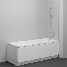 Шторка на ванну Ravak Pivot PVS1-80 79840U00Z1 профиль Сатин стекло Transparent