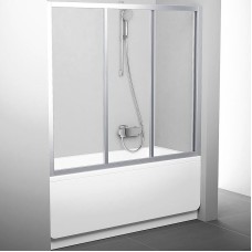 Шторка на ванну Ravak Supernova AVDP3-150 40VP0U02Z1 профиль Сатин стекло Transparent