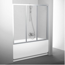 Шторка на ванну Ravak Supernova AVDP3-150 40VP0U02Z1 профиль Сатин стекло Transparent